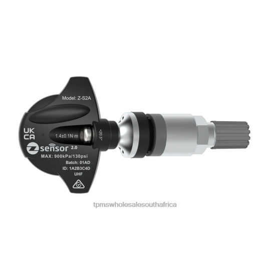 TPMS Sensor Replacement - Tesla OE Replacement TPMS Sensor - OE P/N 6004985 Freq 433Mhz 8PJ48851 Metal Valve Stem - Silver
